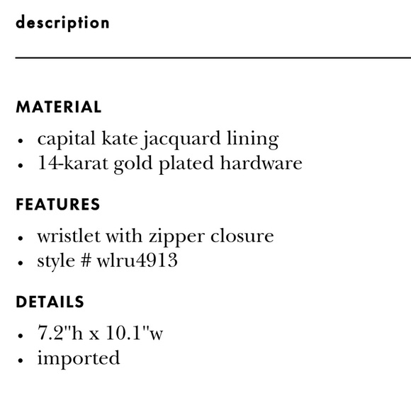 Kate spade out of the office gia cactus pouch - Picture 3 of 7